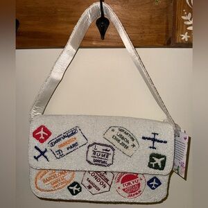 Passport/Travel Beaded Bag